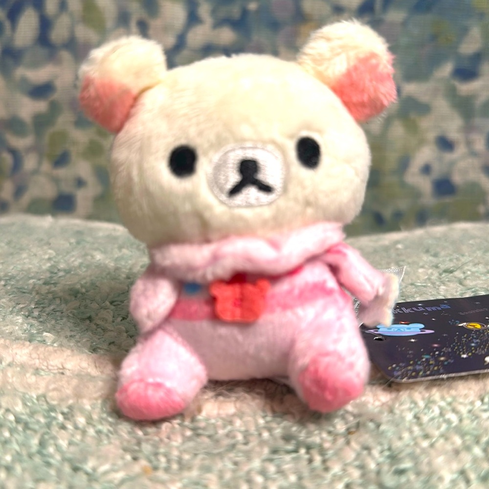 San-X Rilakkuma Korilakkuma with Planet Plush 3”